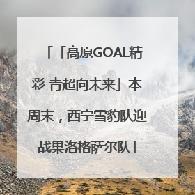 「高原GOAL精彩 青超向未来」本周末，西宁雪豹队迎战果洛格萨尔队