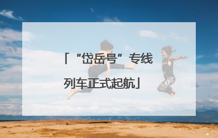 “岱岳号”专线列车正式起航