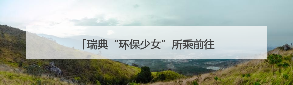 瑞典“环保少女”所乘前往加沙船只被以军登船控制