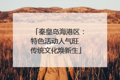 秦皇岛海港区：特色活动人气旺 传统文化焕新生