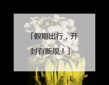 假期出行，开封有新规！