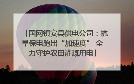 国网镇安县供电公司：抗旱保电跑出“加速度” 全力守护农田灌溉用电
