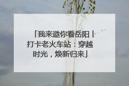 我来邀你看岳阳丨打卡老火车站：穿越时光，焕新归来