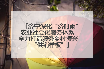 济宁深化“济时雨”农业社会化服务体系 全力打造服务乡村振兴“供销样板”