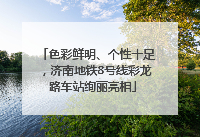 色彩鲜明、个性十足，济南地铁8号线彩龙路车站绚丽亮相