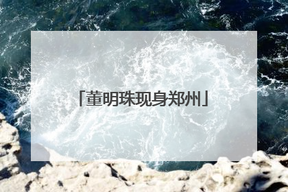 董明珠现身郑州