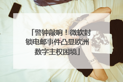 警钟敲响！微软封锁电邮事件凸显欧洲数字主权困境