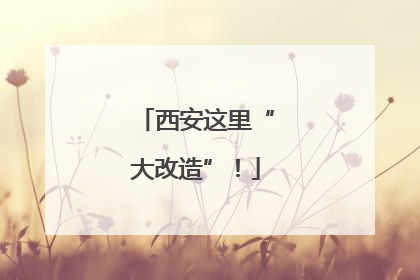 西安这里“大改造”！