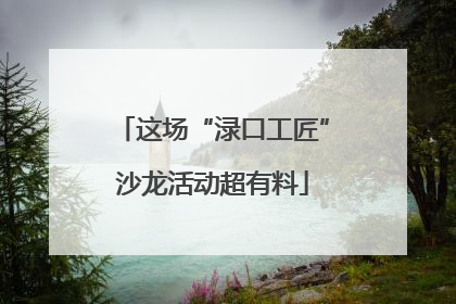 这场“渌口工匠”沙龙活动超有料