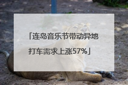 连岛音乐节带动异地打车需求上涨57%