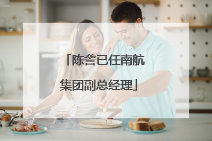 陈詟已任南航集团副总经理