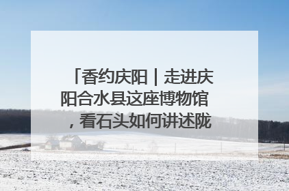 香约庆阳｜走进庆阳合水县这座博物馆，看石头如何讲述陇东千年历史