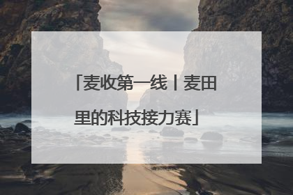 麦收第一线丨麦田里的科技接力赛